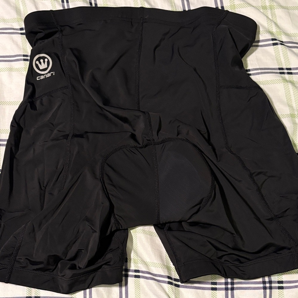 Black Cycling Shorts - Picture 3 of 3